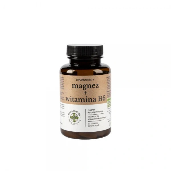 PRIMABIOTIC Magnez + Witamina B6 (Układ nerwowy, Odporność) 60 Tabletek