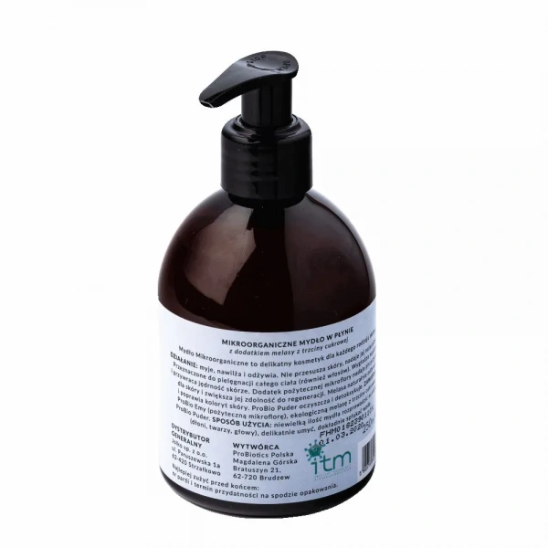 PRIMABIOTIC Mikroorganiczne mydło w płynie (Microorganic liquid soap) 250ml