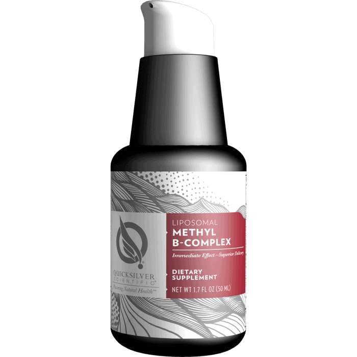 QUICKSILVER SCIENTIFIC Liposomal Methyl B-Complex (Liposomalny Metylowany Kompleks 8 Witamin B) - 50ml