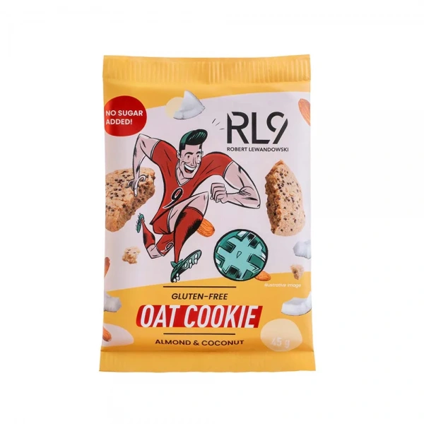 RL9 Cookie Robert Lewandowski Oat-Coconut with Almonds 45g