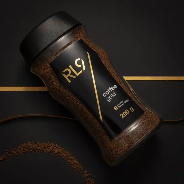 RL9 Coffee Gold Robert Lewandowski (Lyophilized Instant Coffee) 200g