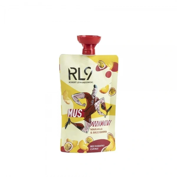 RL9 Fruit Mousse Robert Lewandowski Passion fruit & Peach 100g