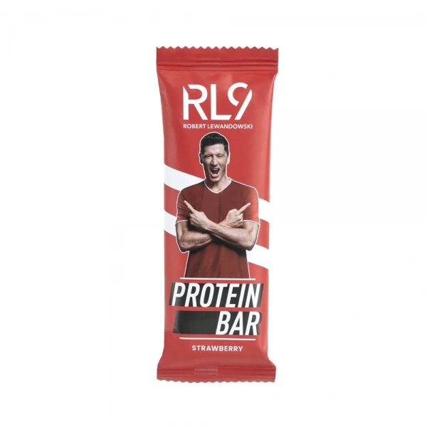 RL9 Protein Bar Robert Lewandowski Truskawka (Baton proteinowy) 35g