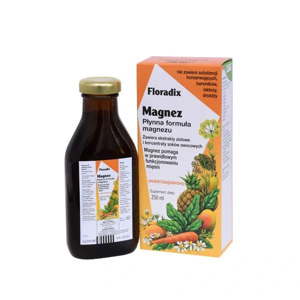 FLORADIX Magnez (Magnesium in liquid form) 250ml