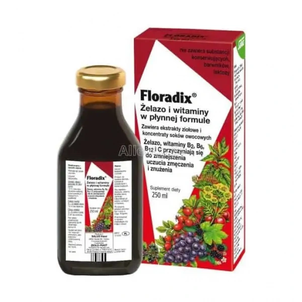 FLORADIX Iron and Vitamins 250ml