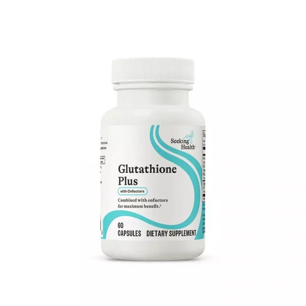 SEEKING HEALTH Optimal Glutathione Plus (Antioxidant) 60 Vegetarian Capsules