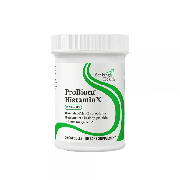 SEEKING HEALTH ProBiota HistaminX - 60 kapsułek wegetariańskich. Suplement diety