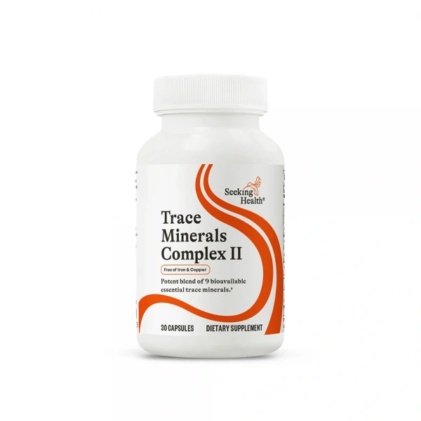 SEEKING HEALTH Trace Minerals Complex II 30 Kapsułek wegetariańskich  Suplement diety