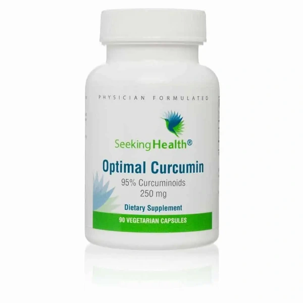 SEEKING HEALTH Optimal Curcumin (Cognitive and Digestive Health) 90 Vegetarian Capsules