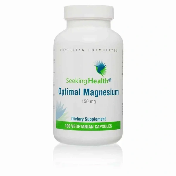 SEEKING HEALTH Optimal Magnesium 150mg 100 vegetarian capsules