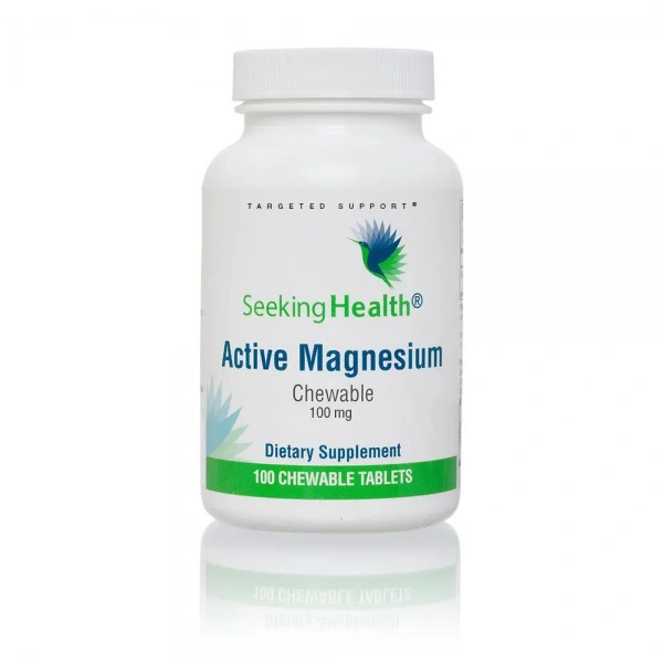 SEEKING HEALTH Active Magnesium Chewable 100 Tabletek do żucia