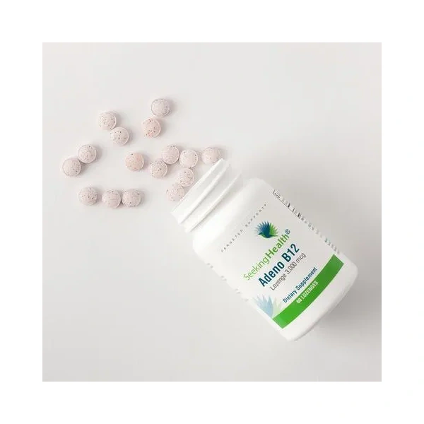 SEEKING HEALTH Adeno B12 (Vitamin B12 Adenosylcobalamin) - 60 lozenges