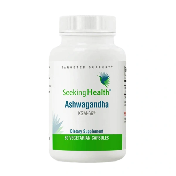 SEEKING HEALTH Ashwagandha (formerly: Ashwagandha Extract Adaptogen) 60 Vegetarian Capsules