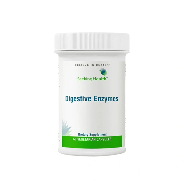 SEEKING HEALTH Digestive Enzymes (formerly: Digestion Intensive Digestion and Liver Support) 120 Vegetarian capsules
