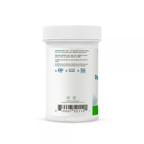 SEEKING HEALTH Digestive Enzymes (formerly: Digestion Intensive Digestion and Liver Support) 120 Vegetarian capsules