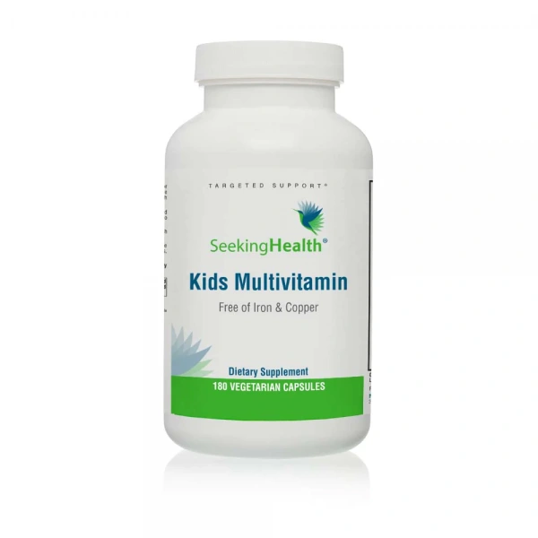 SEEKING HEALTH Kids Multivitamin (Multivitamin for Kids) 180 Vegetarian Capsules
