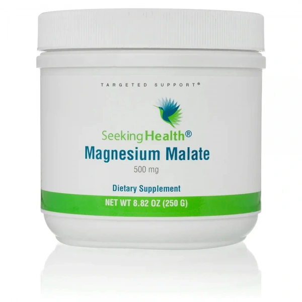 SEEKING HEALTH Magnesium Malate (Jabłczan Magnezu) 500mg - 250g