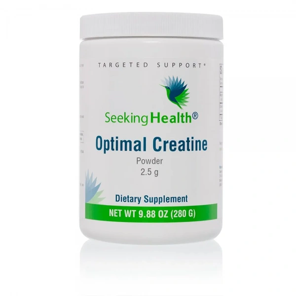 SEEKING HEALTH Optimal Creatine (Energia komórkowa, Zdrowie mięśni, Nawodnienie) 280g