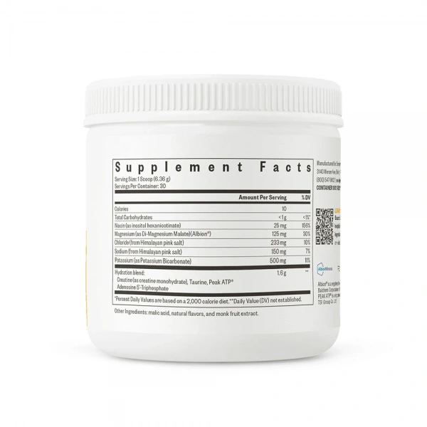 SEEKING HEALTH Optimal Electrolyte Powder (Elektrolity w Proszku) 190,8g o smaku lemoniada Suplement diety