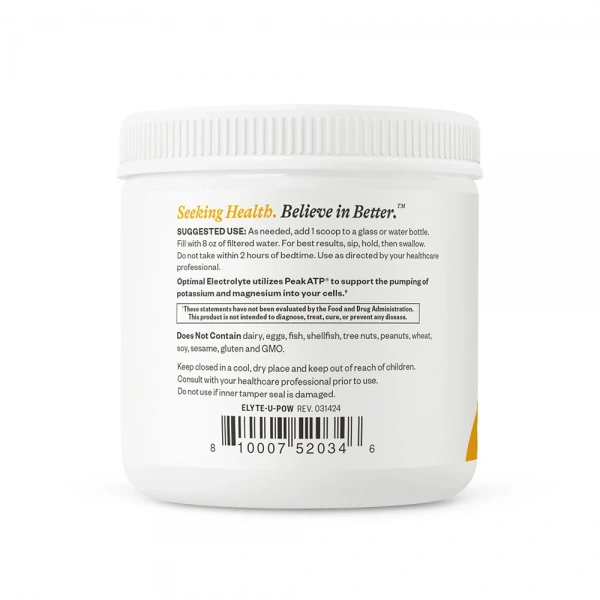 SEEKING HEALTH Optimal Electrolyte Powder 168,6g Unflavored