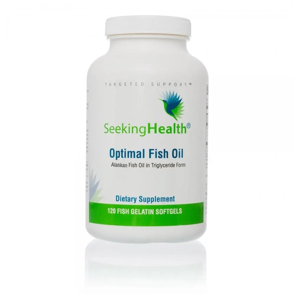 SEEKING HEALTH Optimal Fish Oil (Kwasy Tłuszczowe Omega 3 EPA DHA) - 60 kapsułek żelowych