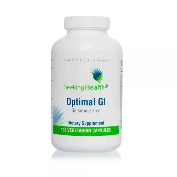 SEEKING HEALTH Optimal GI (Gastrointestinal Health) 150 Vegetarian Capsules