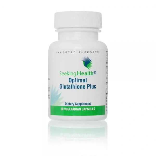 SEEKING HEALTH Optimal Glutathione Plus (Antioxidant) 60 Vegetarian Capsules