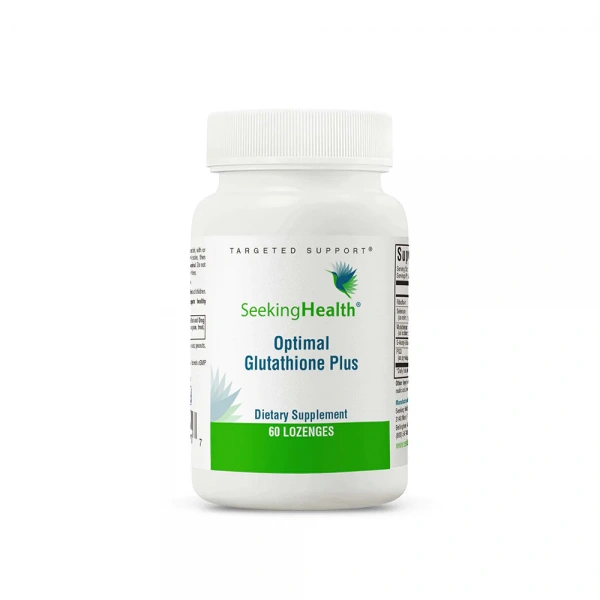 SEEKING HEALTH Optimal Glutathione Plus (Antioxidant) 60 Lozenges