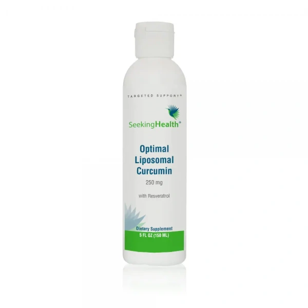 SEEKING HEALTH Optimal Liposomal Curcumin with Resveratrol (Kurkumina i Resweratrol) 150ml