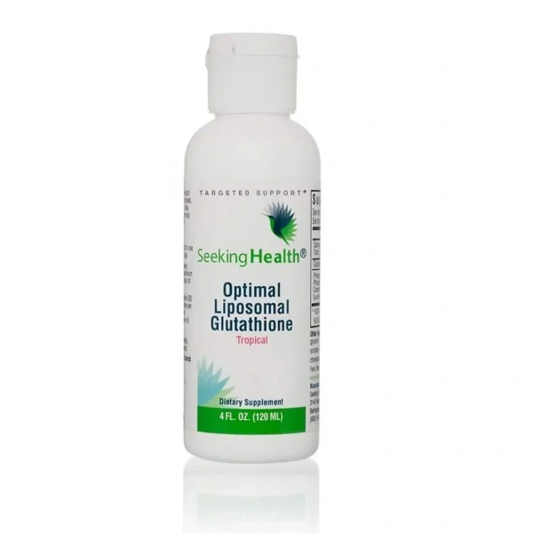 SEEKING HEALTH Optimal Liposomal Glutathione Tropical (Immunity, Cellular Protection) 120ml