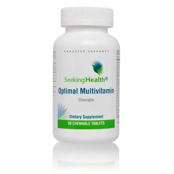 SEEKING HEALTH Optimal Multivitamin 60 Chewable Tablets