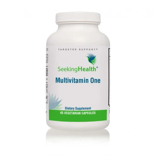 SEEKING HEALTH Multivitamin One (poprzednio: Optimal Multivitamin Methyl One) Multiwitamina 45 kapsułek wegetariańskich