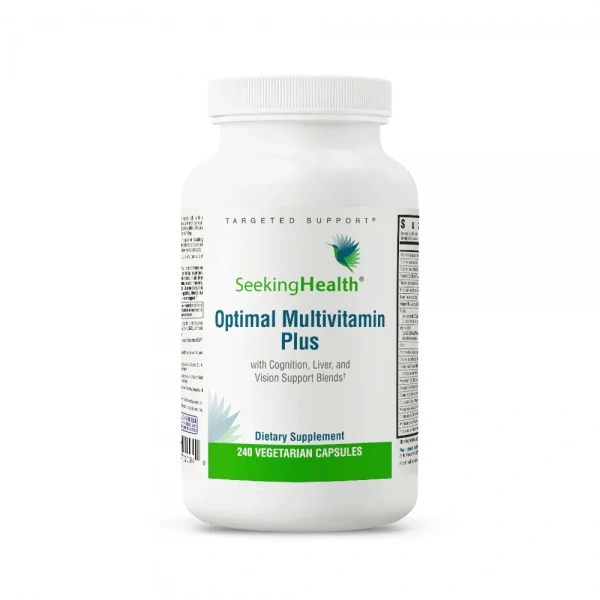 SEEKING HEALTH Optimal Multivitamin Plus - 240 vegetarian capsules