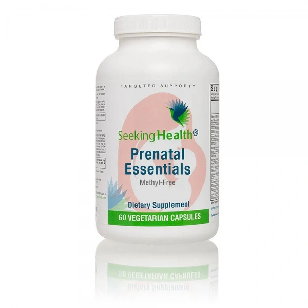 SEEKING HEALTH Prenatal Essentials Methyl-Free 180 capsules