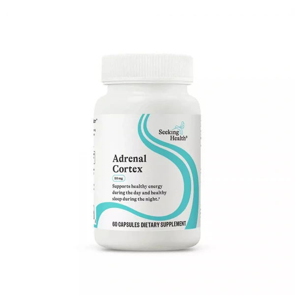 SEEKING HEALTH Adrenal Cortex –  60 kapsułek wegetariańskich. Suplement diety