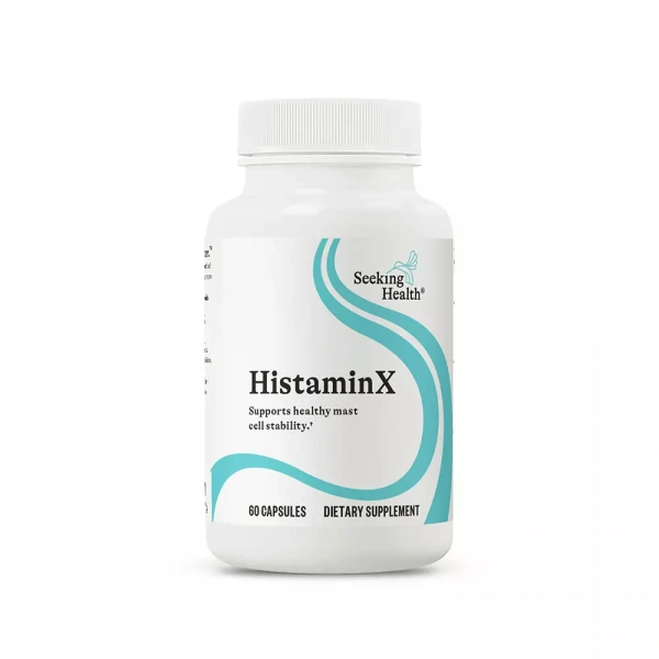 SEEKING HEALTH HistaminX 60 kapsułek wegetariańskich Suplement diety