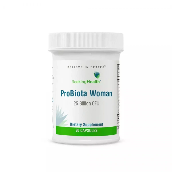SEEKING HEALTH ProBiota Woman (Probiotyk dla Kobiet) 30 Kapsułek wegetariańskich. Suplement diety