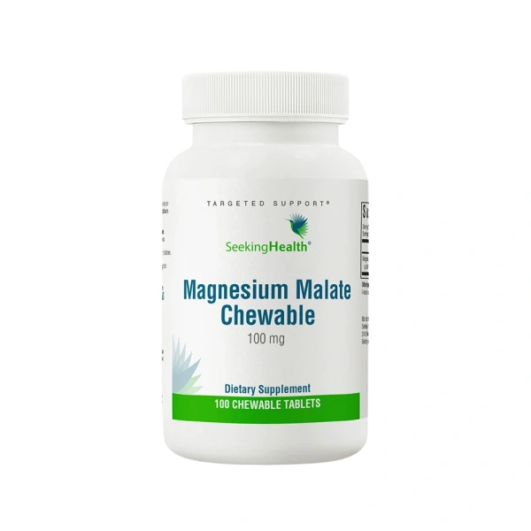 SEEKING HEALTH Magnesium Malate Chewable (dawniej Magnesium Chewable) 100 Tabletek do żucia