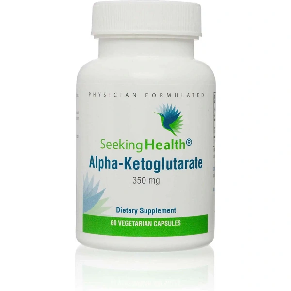 SEEKING HEALTH Alpha-Ketoglutarate (AKG) 60 vegetarian capsules