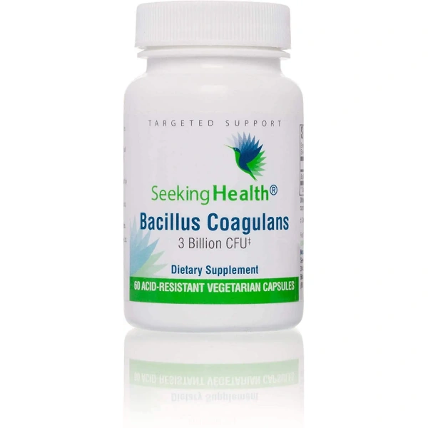 SEEKING HEALTH Bacillus Coagulans (Probiotic) 60 Vegetarian Capsules