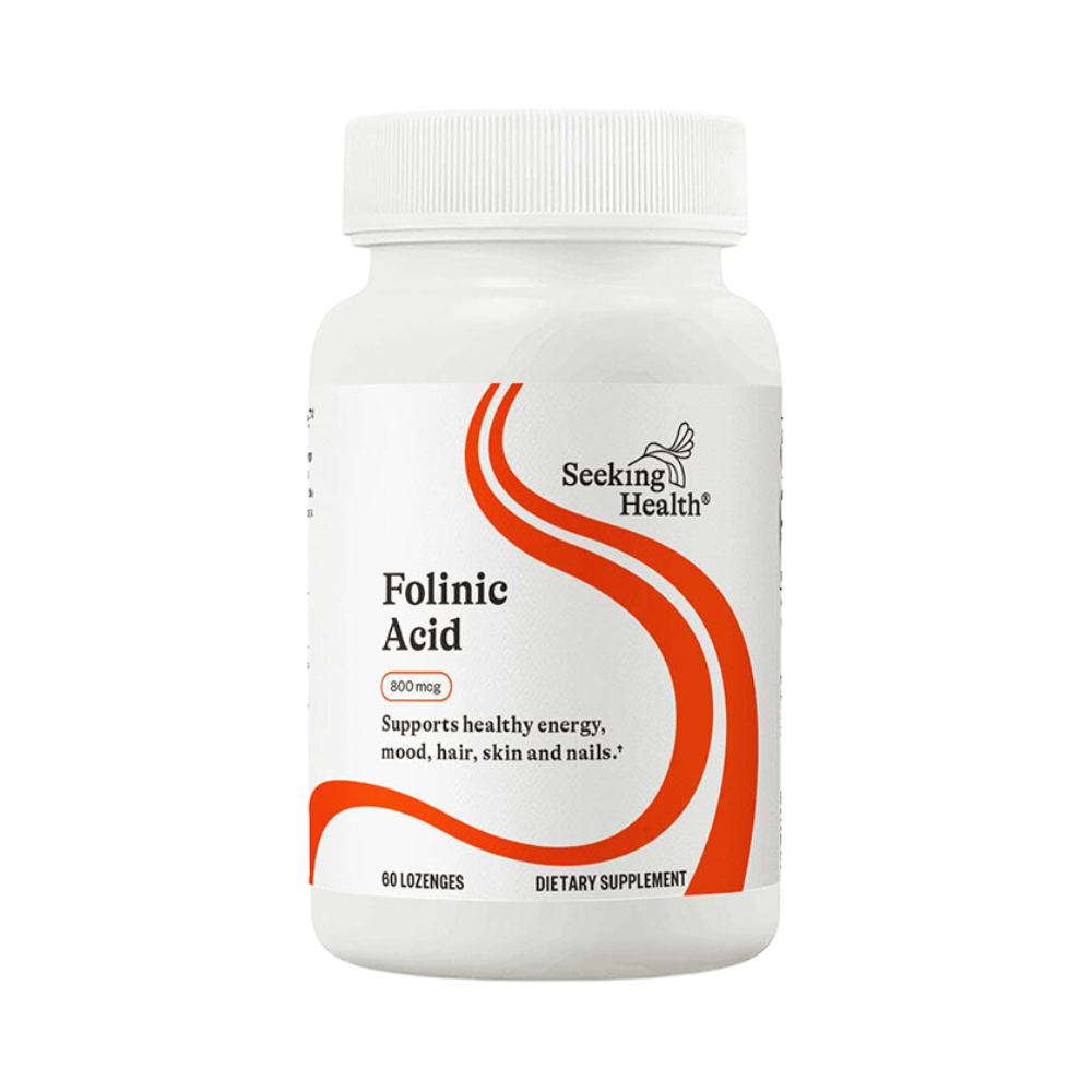 SEEKING HEALTH Folinic Acid Lozenge - 60 pastylek wegetariańskich. Suplement diety
