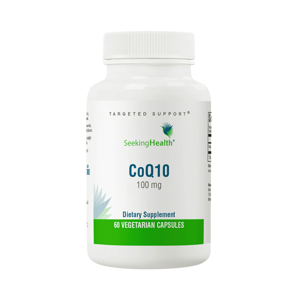 SEEKING HEALTH CoQ10 (dawniej: Optimal CoQ10 - Wsparcie Sercowo-Naczyniowe, Zdrowie Komórkowe) 60 Kapsułek wegetariańskich