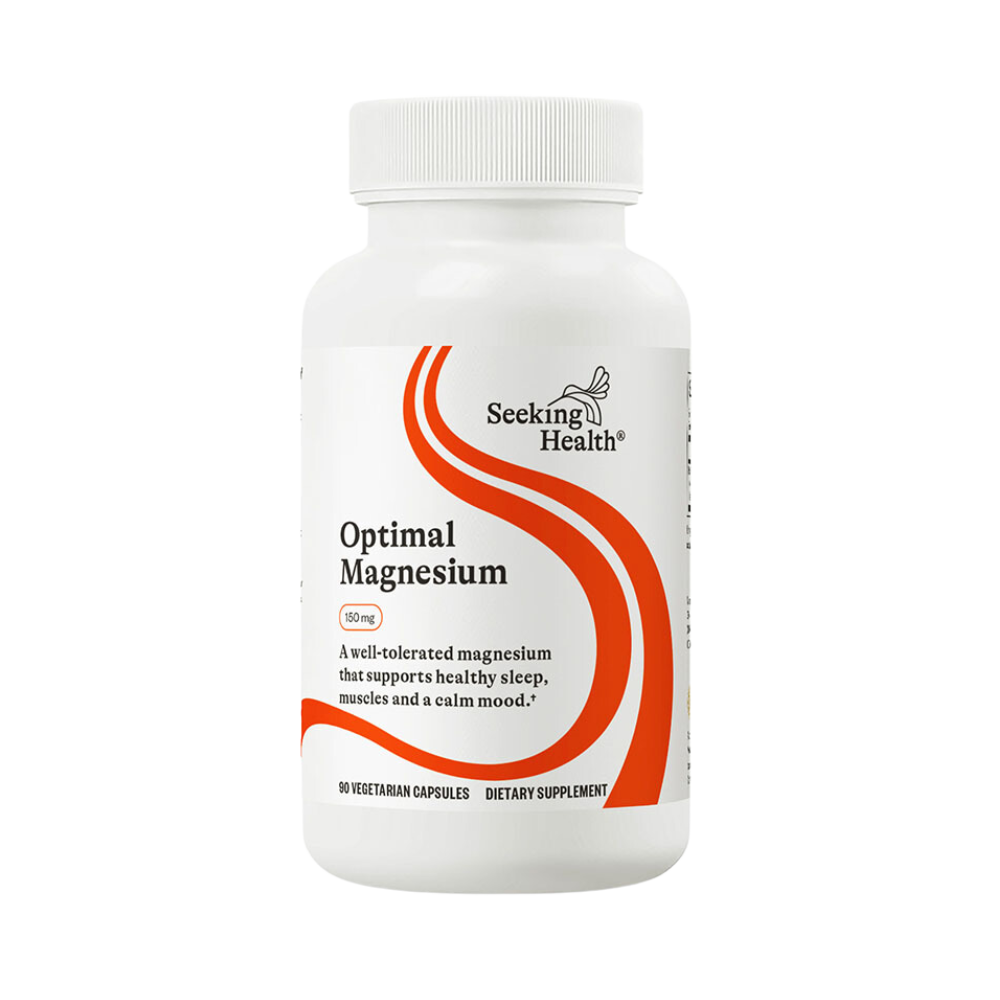 SEEKING HEALTH Optimal Magnesium (Magnez) 150mg 100 kapsułek wegetariańskich Suplement diety