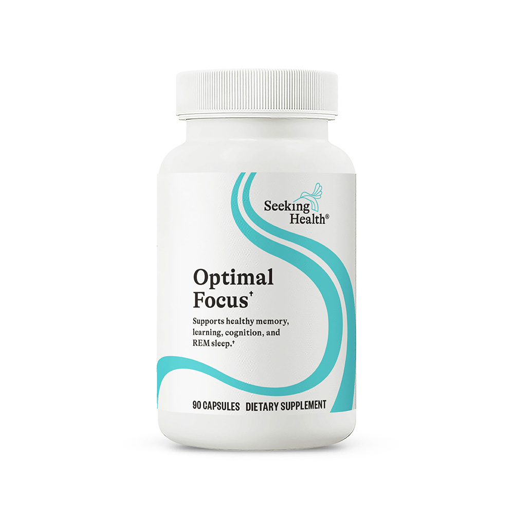 SEEKING HEALTH Optimal Focus (Pamięć, Funkcje poznawcze) 90 Kapsułek. Suplement diety
