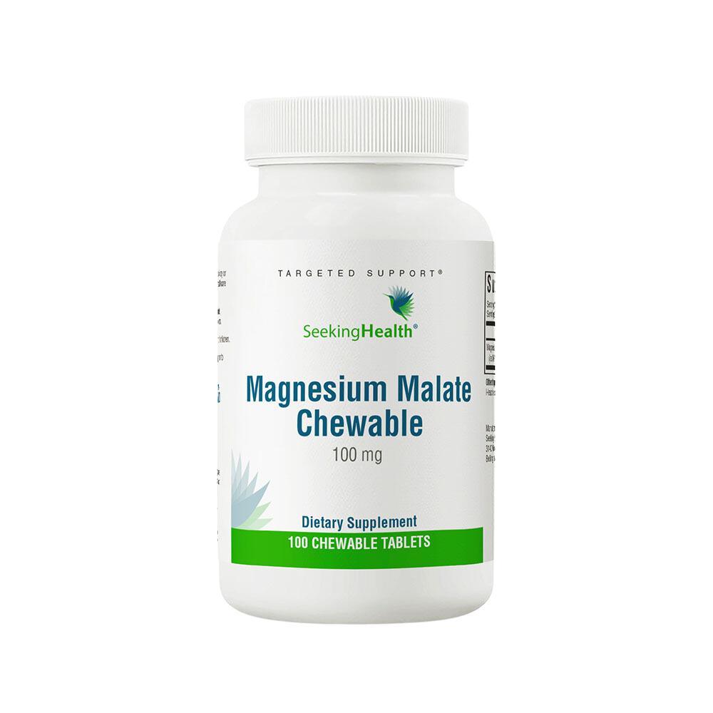SEEKING HEALTH Magnesium Malate Chewable (dawniej Magnesium Chewable) 100 Tabletek do żucia