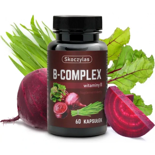 SKOCZYLAS B-complex (Kompleks witamin z grupy B) 60 Kapsułek wegetariańskich