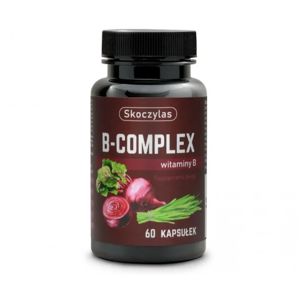 SKOCZYLAS B-complex (Kompleks witamin z grupy B) 60 Kapsułek wegetariańskich