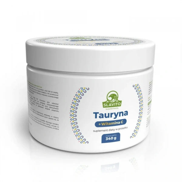 SLAVITO Taurine + Vitamin C 340g