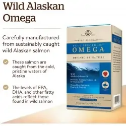 SOLGAR Wild Alaskan Full Spectrum Omega 120 Softgels