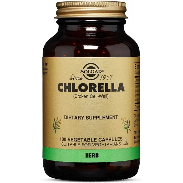 SOLGAR Chlorella 520mg - 100 vegan capsules